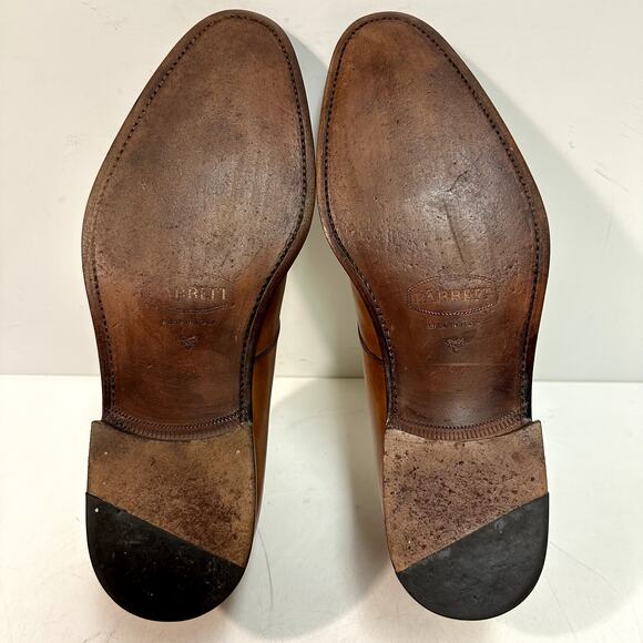 EXCELLENT Barrett Italy Single Buckle Monk Strap Derby Brown UK 9.5 / US 10.5 - Picture 11 of 13